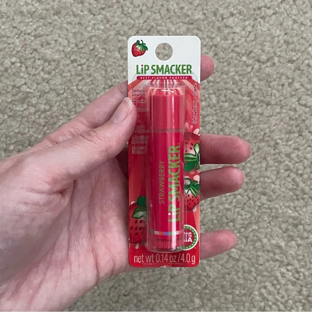 Lip Smacker Strawberry and Watermelon Lip Balm Duo